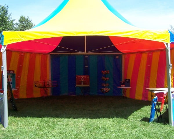 carnival tent - FUN on the RUN Inflatables and Party Rentals